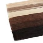 New Product Comfortable 11A Grade Virgin Human Remy Hair Extensions Flat Weft