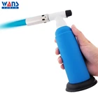 New design custom hand hold butane metal bbq torch lighter for sale