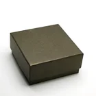 Factory available box black cardboard box jewelry earing pendant printing box
