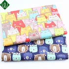 Baby Cotton Twill Fabric 1.6 Meters Wide 100% Cotton Twill Cartoon Printing Fabric For Baby