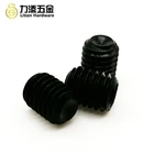 Hexagon Socket Screw Set DIN 916 Black Hexagon Socket Grub Screw Cup Point Spring Set Screw