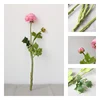 New style hot sell high - grade artificial silk flower lotus rose for home wedding hotel restaurant garden decoration