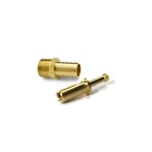 custom smoking pipe brass/ brass smoking pipe parts / smoking pipe metal
