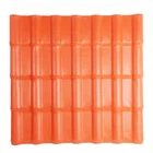 Synthetic resin roof tile