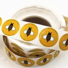 Professional Design Round Label Stickers Glossy Lamination Waterproof Sticker