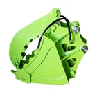 Big Capacity Hydraulic Grapple Excavator Grab Bucket