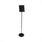Single Pole Floor Standing Metal Iron Rotatable Board Poster Frame Display Stands Holders