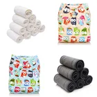 BESUPER BL14 Disposable flushable bamboo nappy roll liner/bamboo liner inserts/Bamboo charcoal cloth diaper padfor baby