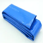 Good quality flexible high pressure 3 inch blue pvc lay flat hose/water tube