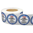 High Quality Custom Printed Waterproof Self Adhesive Synthetic Paper Hair Oil Bottle Labels sticker Printing on A Roll