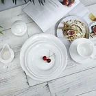 Cixuan One Stop Service Hotel Tableware Dinner Plates New Bone China Dinnerware Sets