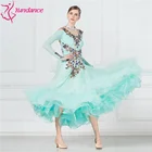 B-17201 Plus size dance costumes women, sexy ballroom dance dress for girls