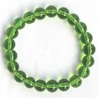 Wholesale K9 Glass Crystal Beads Healing Bracelet Gift Green