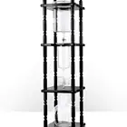 Commercial Cold Brew Coffee Drip Tower, Large 25 Cup Capacity Coffee Maker with Hand Blown Glass