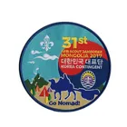 Custom boy scouts jamboree embroidery badge patch