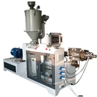 Single Screw Plastic Profile Extruder PVC Sheet Extrusion