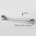 Bathroom Sanitary Fittings ABS Plastic Floor Drain Trap Bath Pop up Waste