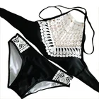 MANULENA Push up LOW MOQ fashion bathing suit beachwear set lace swimsuit sexy brazilian bikini