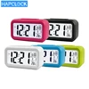 LED Digital Alarm Clock Electronic Smart Mute Clock Backlight Display Temperature & Calendar Snooze Function Alarm Clock