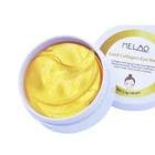 Wholesale Custom Anti-Puffiness 24K Gold Clear Collagen Eye Gel Treatment Mask