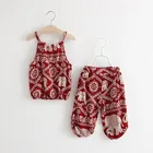 2019 toddler summer kids folk custom soft fashionkids clothing girl dress set