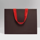 Custom Design Logo Printed Colorful Large / Small Size Boutique Shopping Jewellery Wedding Luxury Gift Art Paper Bag