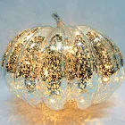 PET PUMPKIN WITH 20L WARM LIGHT ORNAMENT FOR PARTY DECORATION.