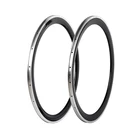 700c 50mm Carbon Clincher Wheelset Road Bike Wheel with alloy braking surface