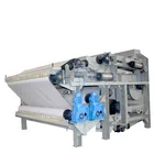 Belt dewatering machine for wastewater treatment