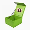 Best price Presentation Marketing Greeting Gift Jewelry Ring Lcd Screen 5 inch Video Brochure Box for wedding business