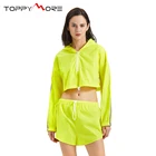 Wholesale customized gym women hoodie and gym shorts women is woman hoodie sport suit gym