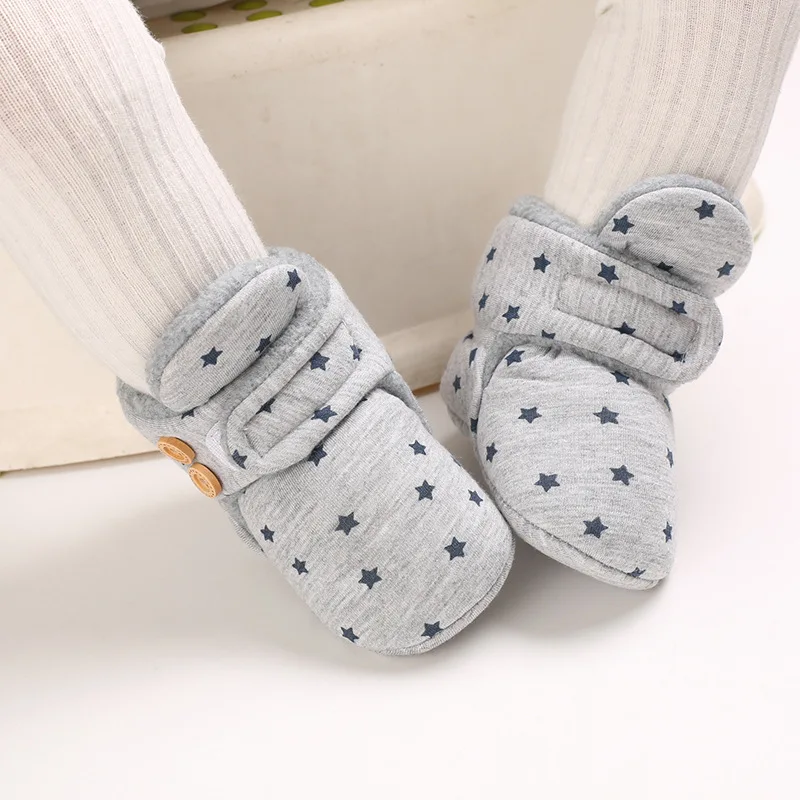 Winter Warm Baby Shoes Add Plush Baby Walking Shoes for Boys and Girls 2020 details