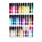 2017 new synthetic hair braid trendy products Jumbo Braid Wholesale hair extension Top Quality