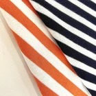 Cotton Interlock Fabric 26S/30S 100% Cotton Interlock Stripes Fabric For Baby/kids Cloth-18003519
