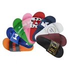 Hellosport Logo Pvc Blank Designers Custom Slippers Slide Sandal,Slides Footwear Men'S Sandals Slippers