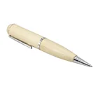 Hig Quality Unique Design Pen Gift Usb Promotional Customized Logo Wooden Ballpen With Usb