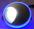 Fancy mini round step lights 3w led step wall light IP65 outdoor DC12V AC220V 110V stair lamp