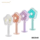 Electric Portable Portable Air Cooling Electric Mini Portable Usb Fan With USB And Lights