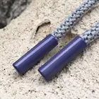 Various Metal glue tips shoe lace tip aglets lock for parcord