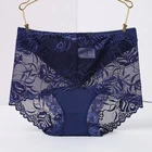 High quality women sexy underwear seamless lace panties made in China