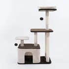 wholesale cheap modern big pet cat tree tower condo