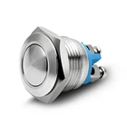 auto metal momentaneo 12 V 16 mm Push Button switch SPST impermeabile