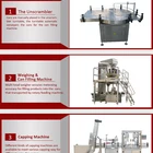 60pcs/min Jar/Bottle/Can Filler Filling Capping Machine for Granular Product