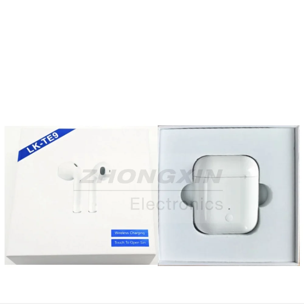 High Quality Lk-te9 Mini Wireless Earphone With Charging Case 2019 Double Calling Siri Earphone - ANKUX.COM