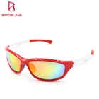 Red Frame Safety Goggles Sport Man Polarized sunglasses sport