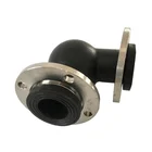 Flange stainless steel expansion 90 degree bend joint