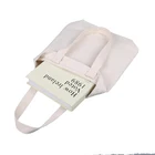Cheap custom logo reusable eco friendly cotton bag