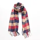 Long Scarf Two-Sided Acrylic Wrap Scarf Shawl Poncho Scarves