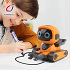 Wholesale cheap kid mini smart toy popular intelligent line follower robot