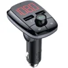 AGETUNR T50 Bluetooth V5.0 mp3 car player fm transmitter SD&U-Disk USD 2.4A charger hands free kit display car voltage-Black